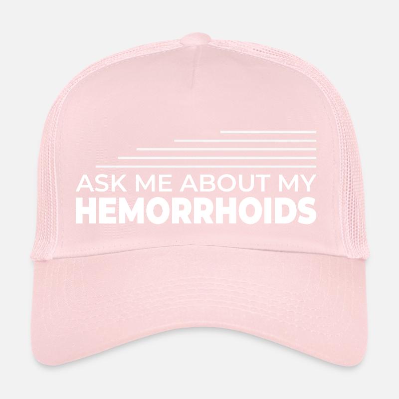 Posez-moi des questions sur mes hémorroïdes - Médecin Casquette trucker 