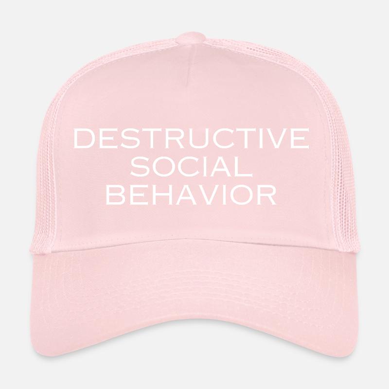 DESTRUCTIVE SOCIAL BEHAVIOR Trucker Cap