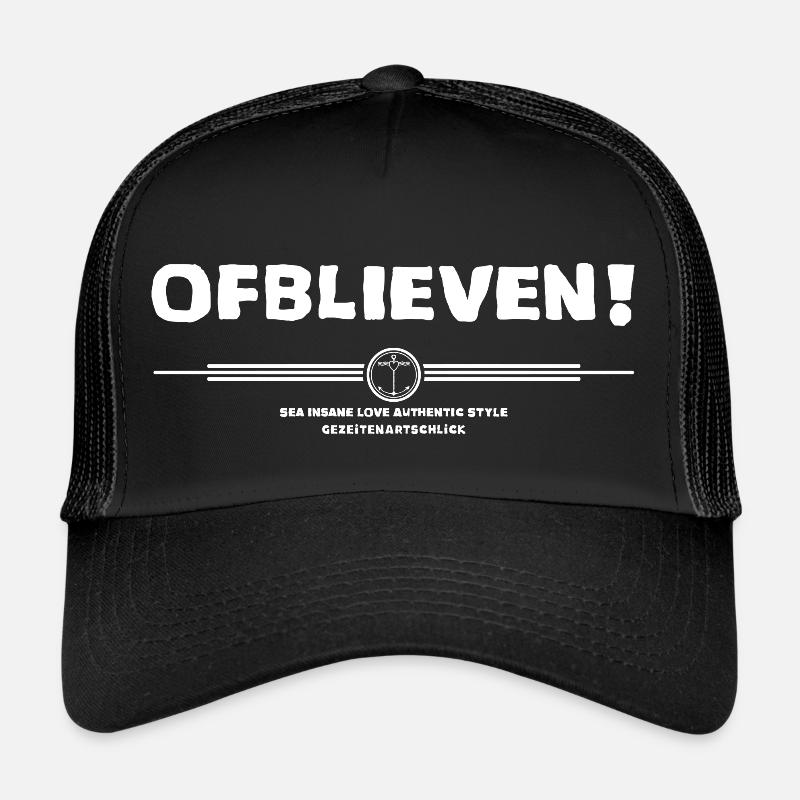 Don't Touch No Contact Low German Saying Trucker Cap