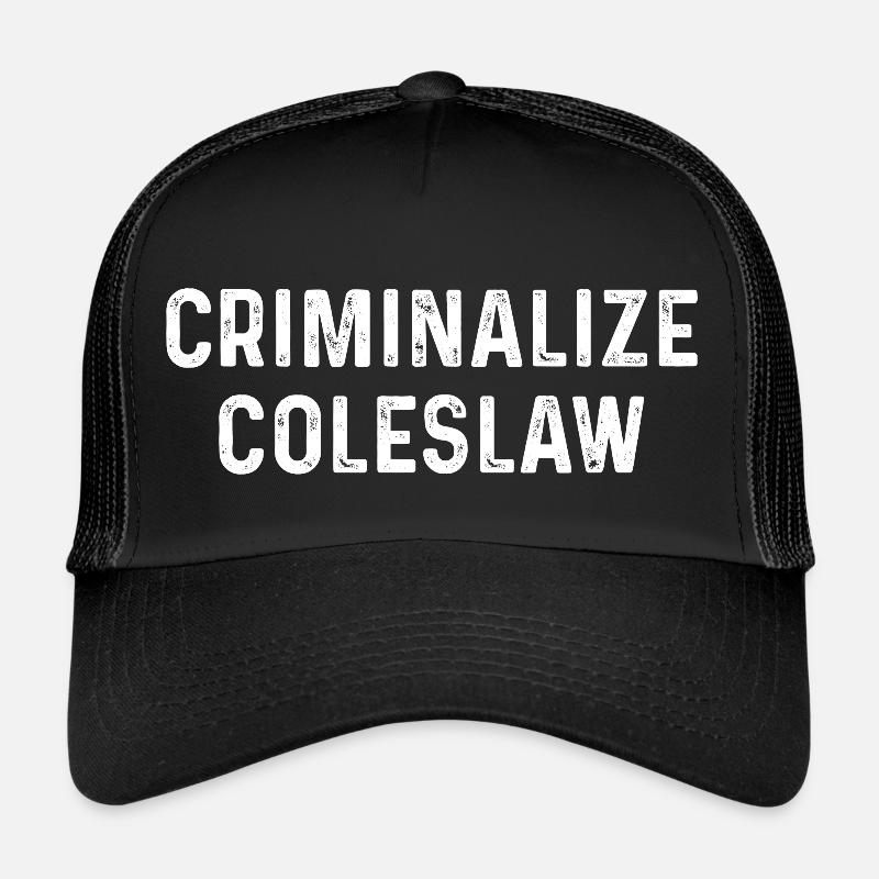 Criminaliser la salade de chou Casquette trucker 