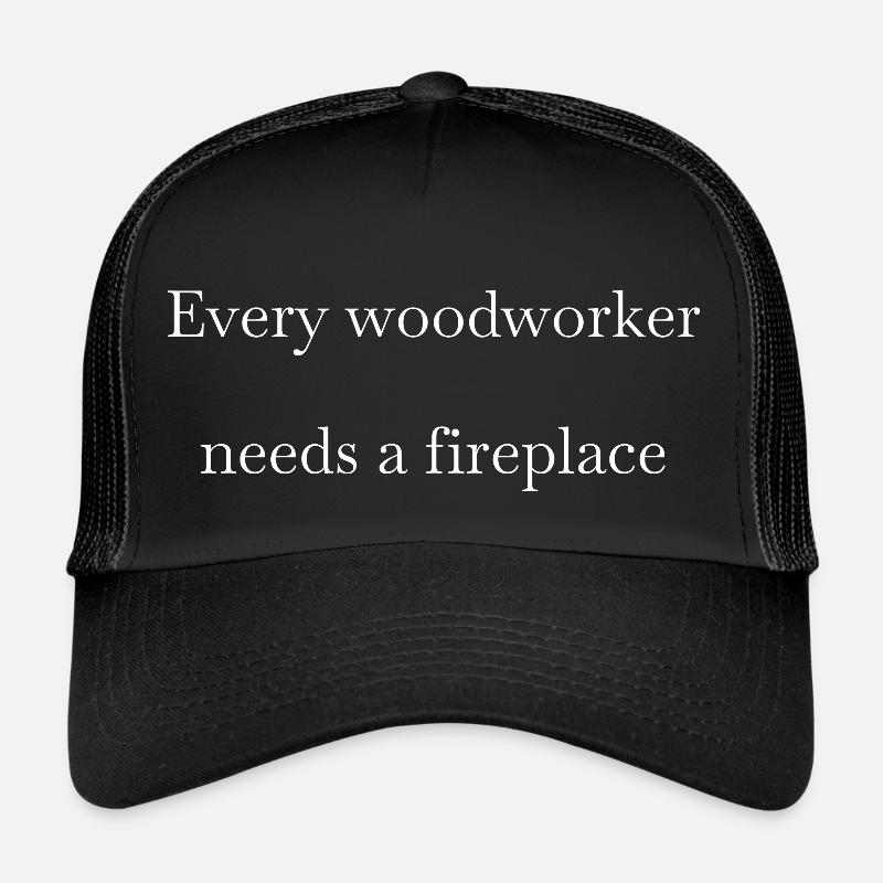 carpenter funny best forest work lumber Trucker Cap