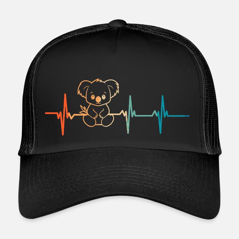 Koala heartbeat Trucker Cap