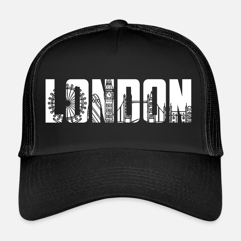 Londres Angleterre 2 Casquette trucker 