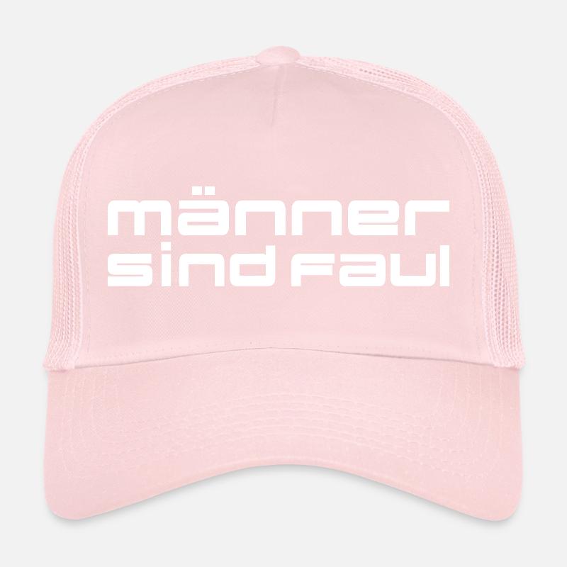 Mænd er dovne, ordsprog Trucker cap