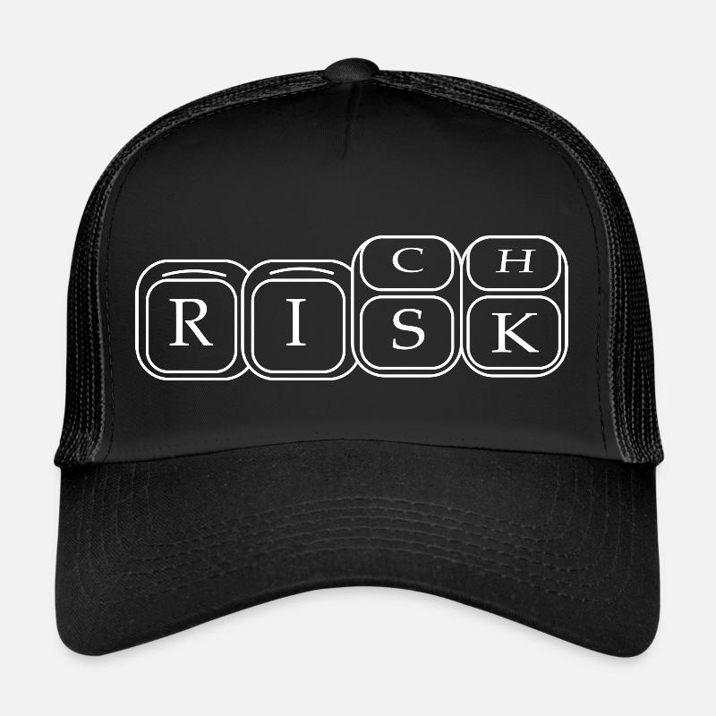 Dice Rich and Risk - Trucker Cap - black/black