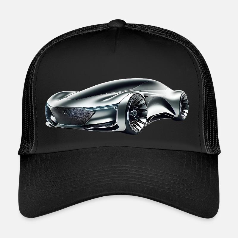 futuristisches Auto Trucker Cap