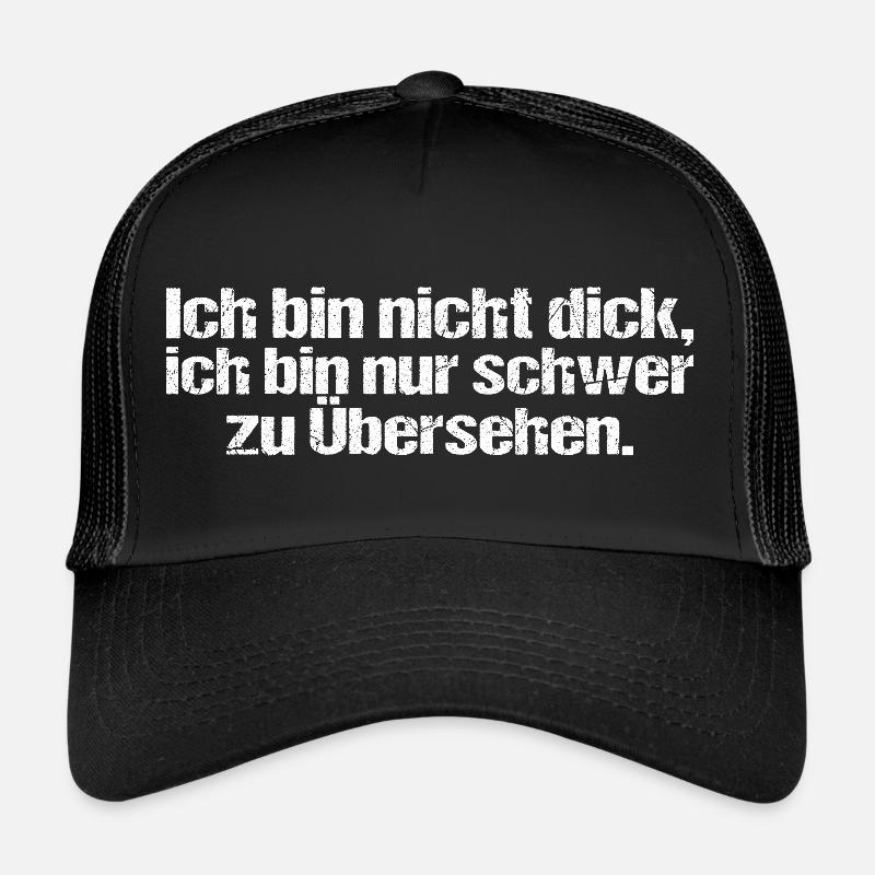 Ich bin nicht Dick Trucker Cap