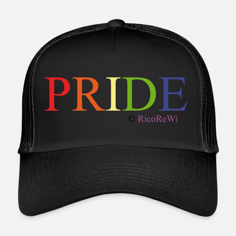 PrideSchriftzug Design_2024 Trucker Cap