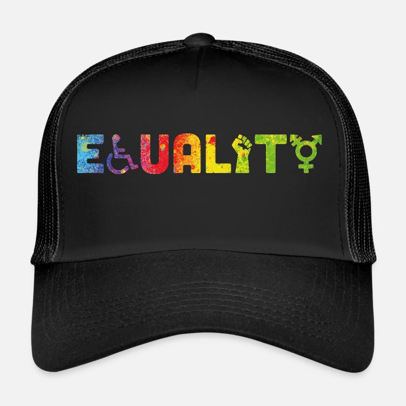Equality - Trucker Cap - black/black