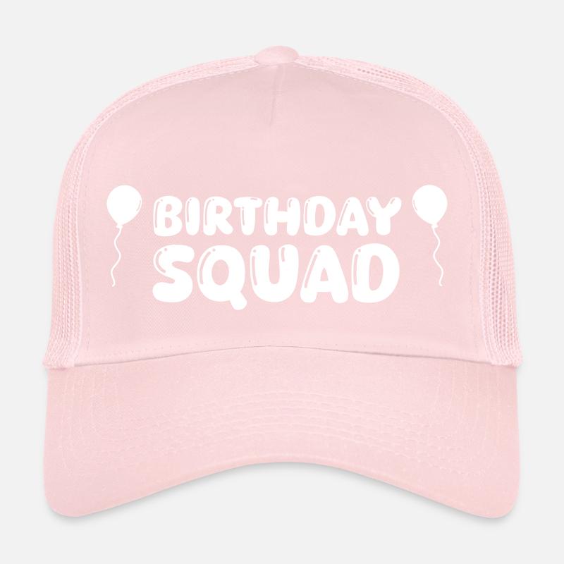 Équipe d’anniversaire 1 Casquette trucker 
