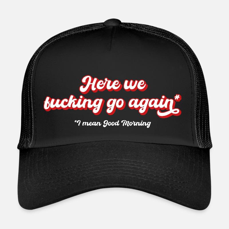 Lundi Fun Work Dire Drôle Week-end Casquette trucker 