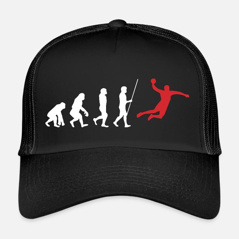 Évolution du handball Casquette trucker 
