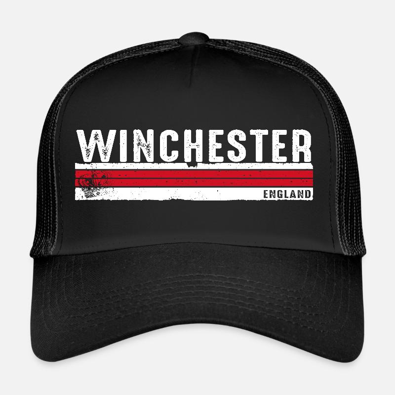 Winchester England Vintage Design Trucker Cap