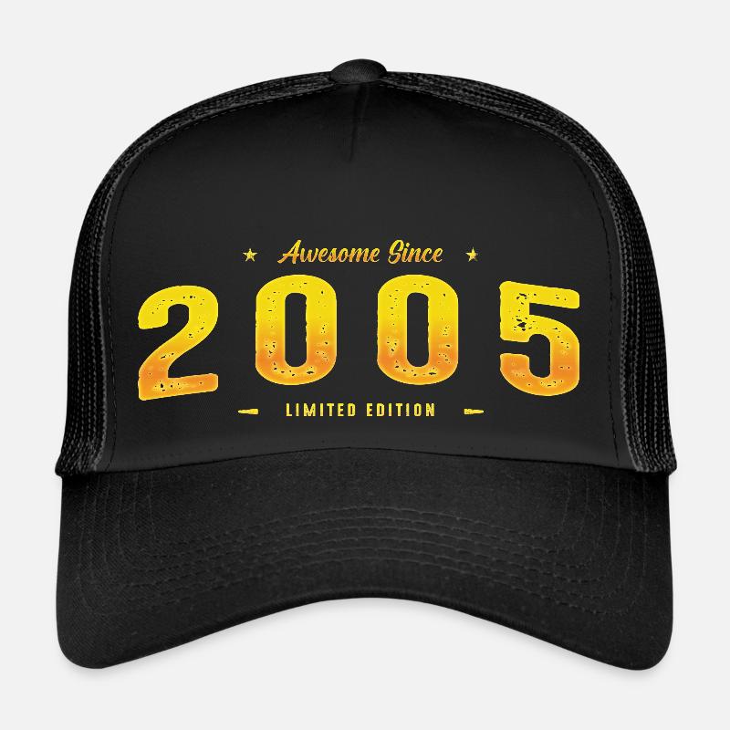 Génial depuis 2005 - 20e anniversaire Édition limitée Casquette trucker 