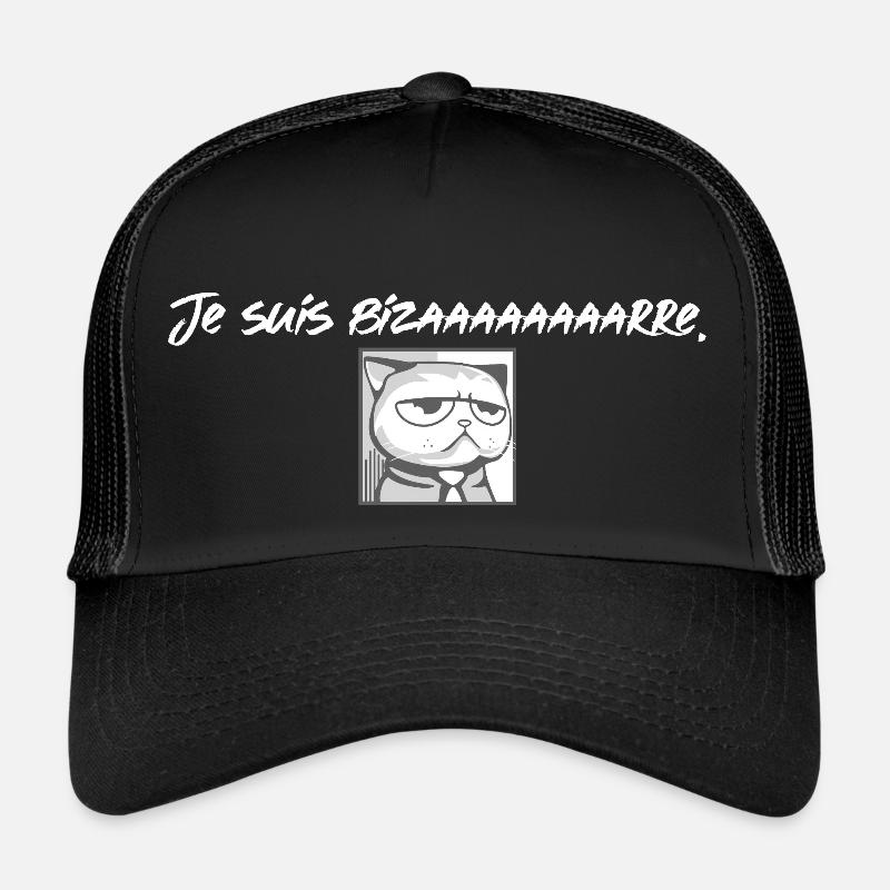 Je suis bizarre Casquette trucker 