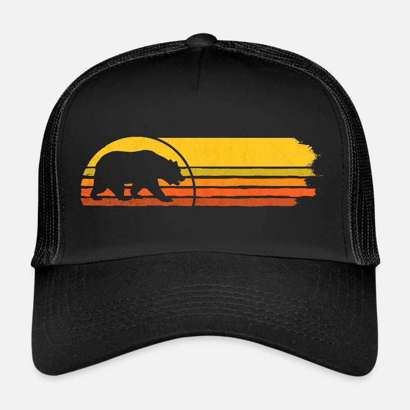 RETRO BEAR Casquette trucker 