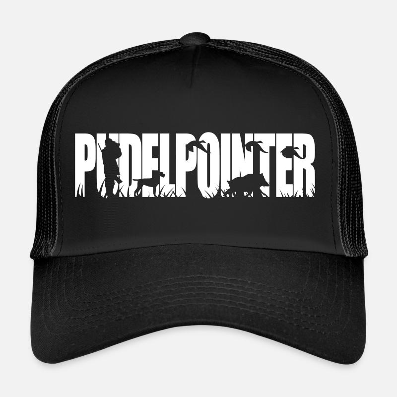 PUDELPOINTER Hound Wilsigns Hunter Dog Gift Trucker Cap