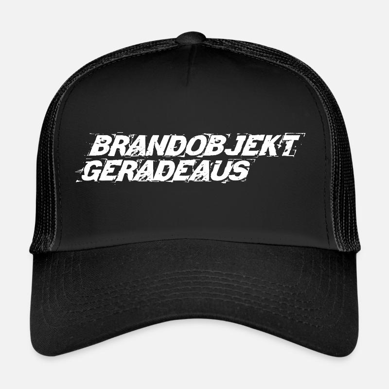 Brandobjekt geradeaus ... Trucker Cap