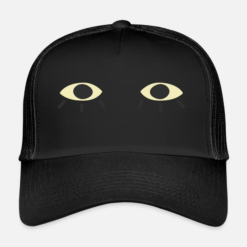 Yeux Casquette trucker 