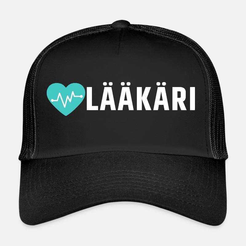 Arzt - Trucker Cap - Schwarz/Schwarz