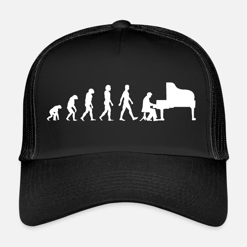 Pianiste Evolution Piano Casquette trucker 