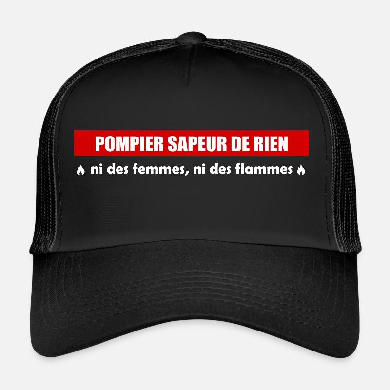 POMPIER SAPEUR DE RIEN Casquette trucker 