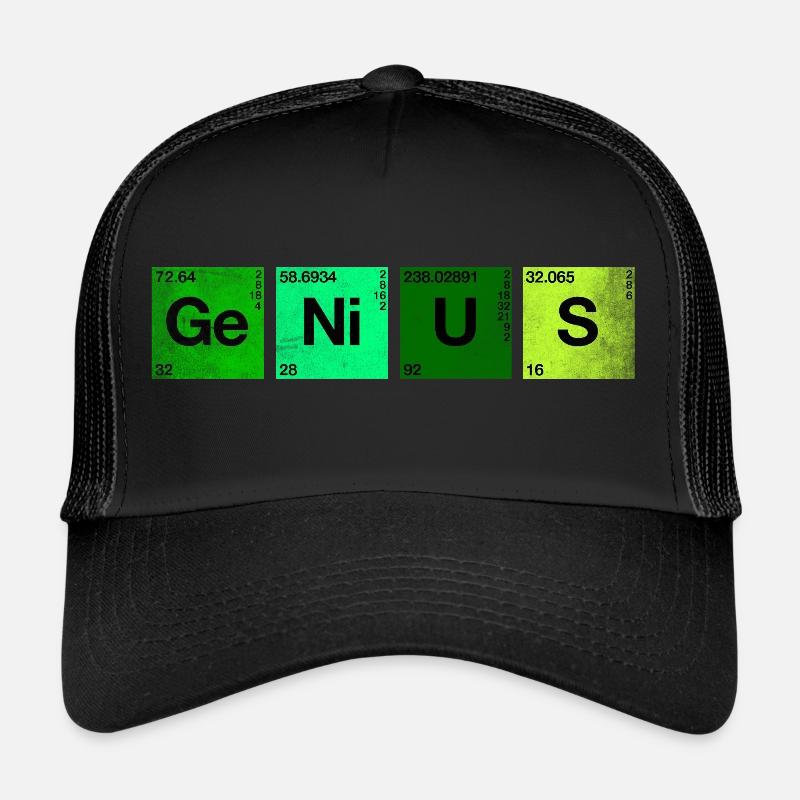 Genius - Trucker Cap - black/black