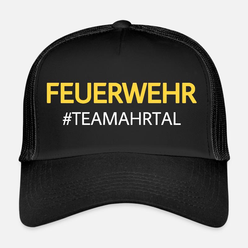 Feuerwehr TeamAhrtal - yellow/white Trucker Cap
