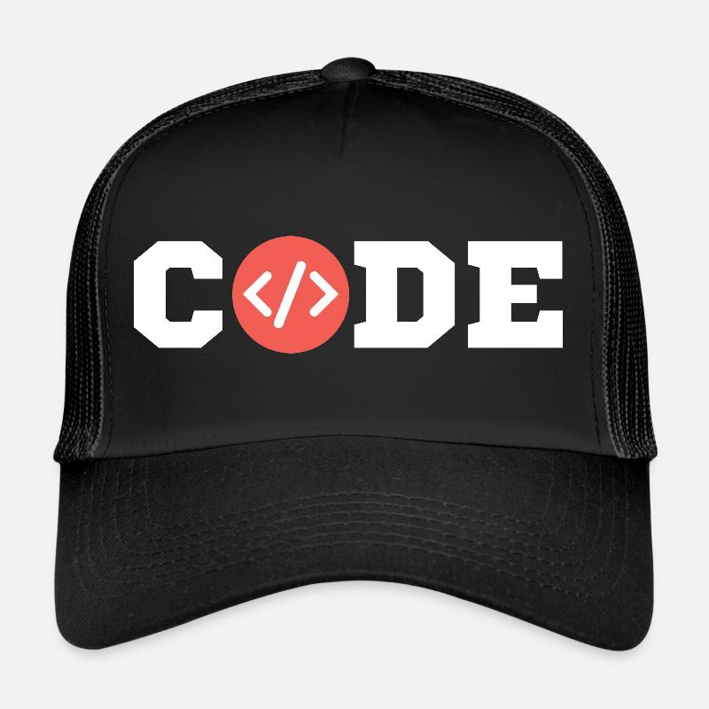Coder Informaticien informaticien programmeur Casquette trucker 