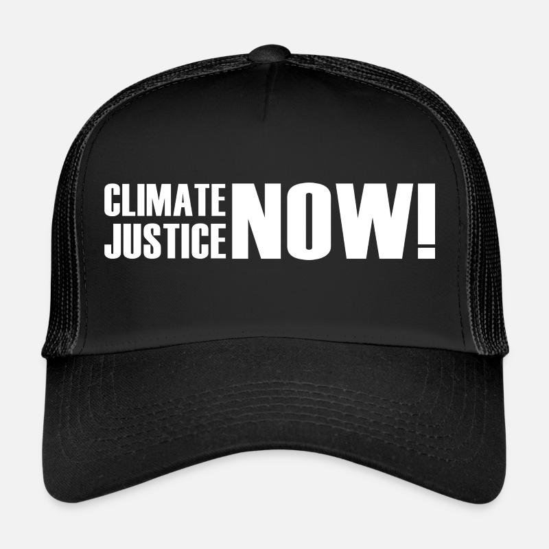 Climate justice now Trucker Cap