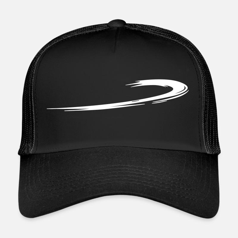 curved tail | Vector-Graphic Trucker Cap
