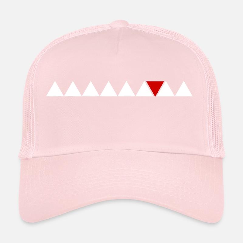 different triangles Trucker Cap