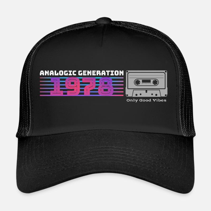 Génération analogique Casquette trucker 