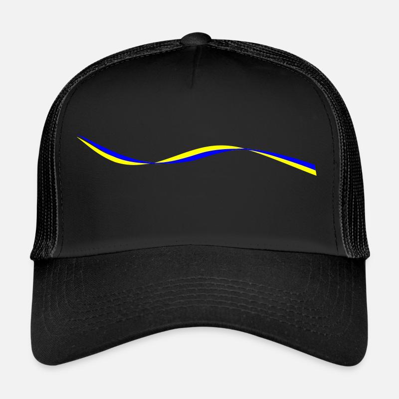 Bannière Ukraine Drapeau Casquette trucker 