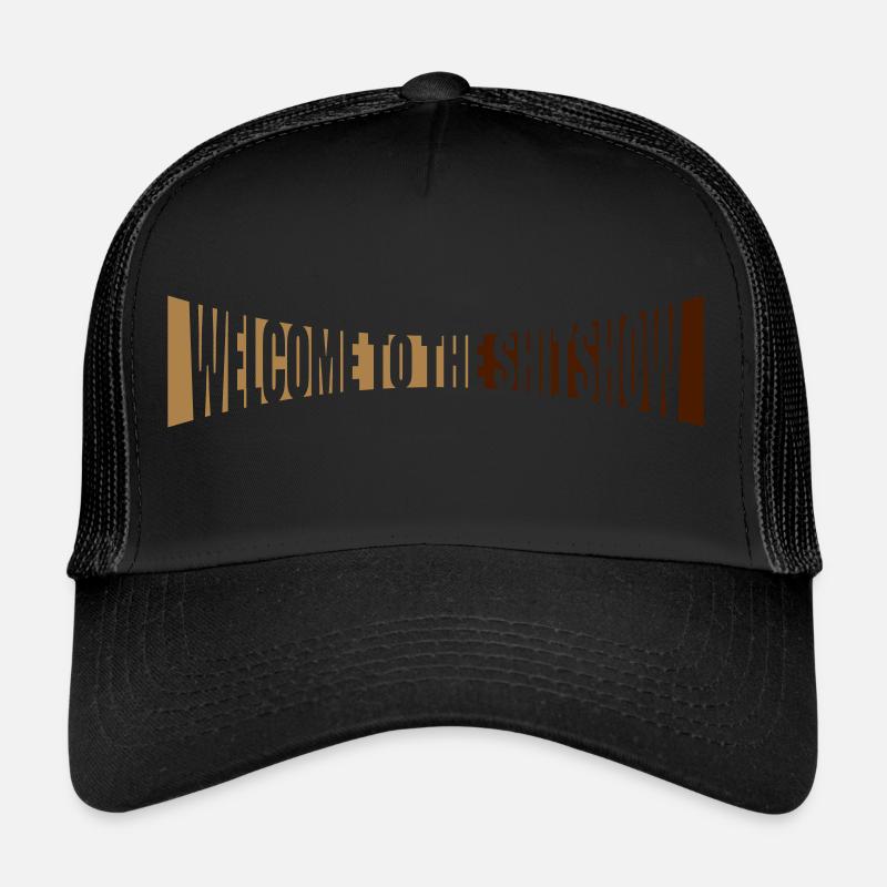 Shitshow Welcome Gebogen Trucker Cap