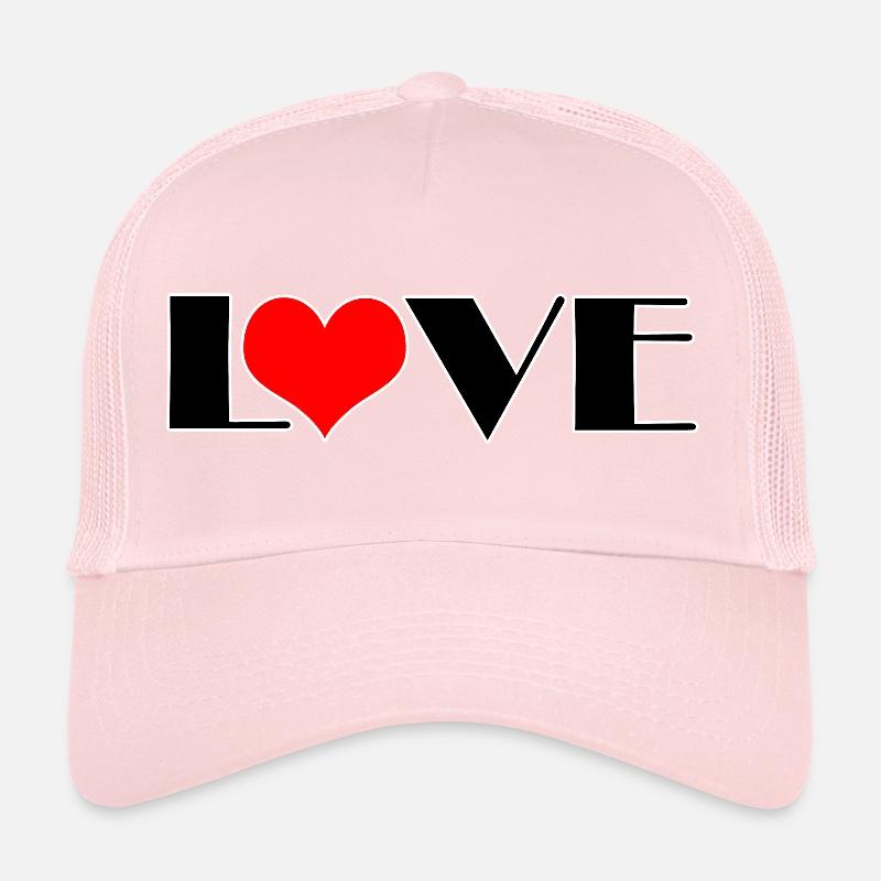 Texte d’amour Casquette trucker 