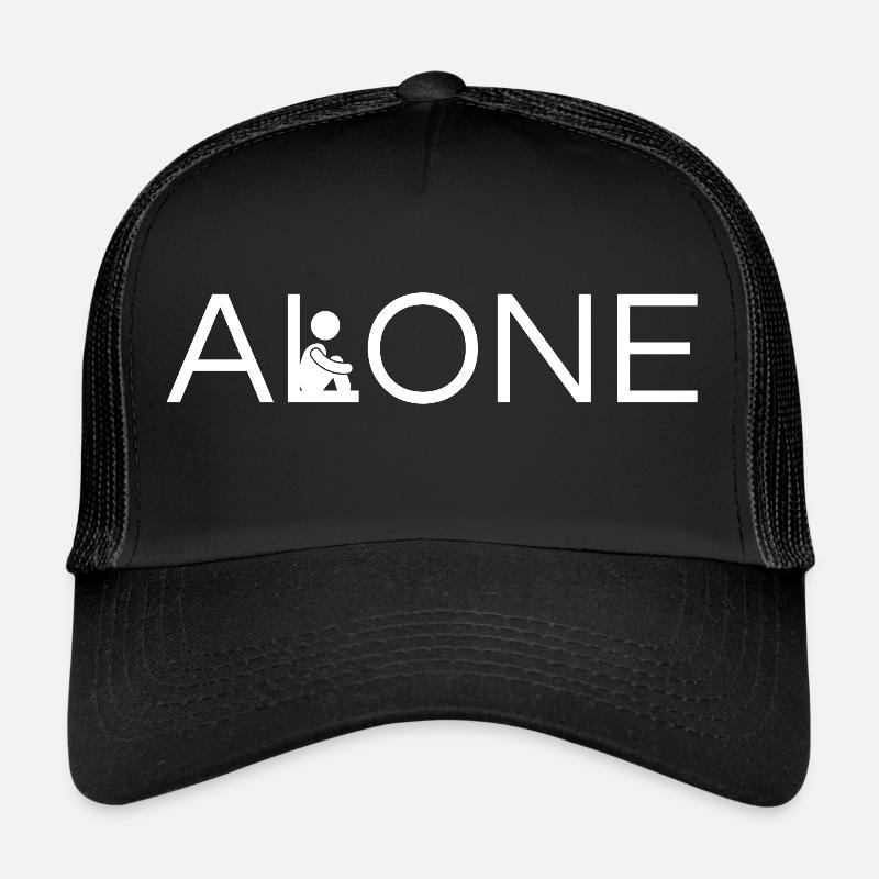 alone Casquette trucker 