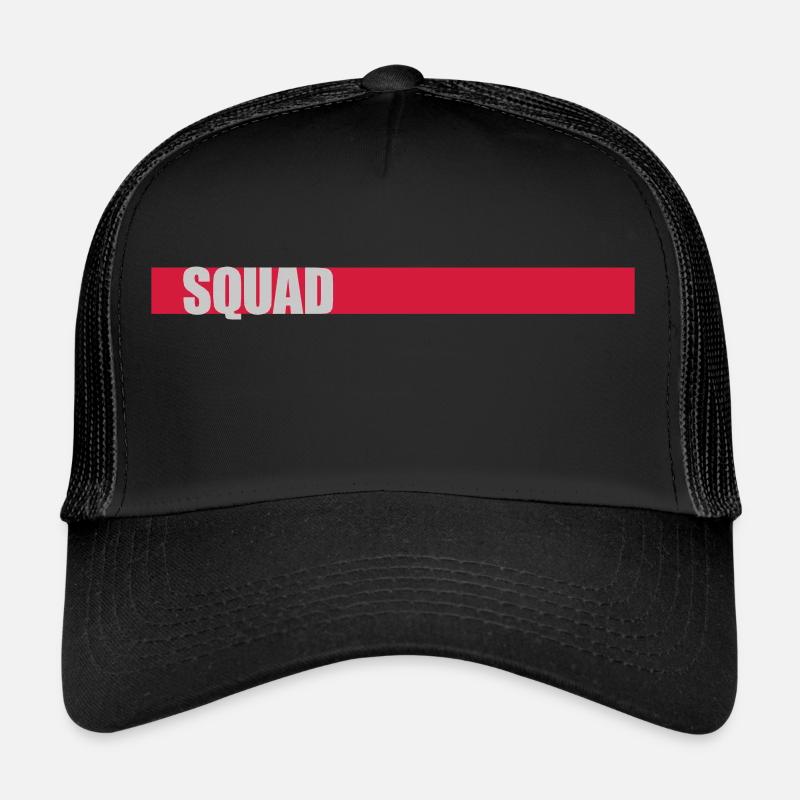 Balken Squad Anführer Team Trucker Cap