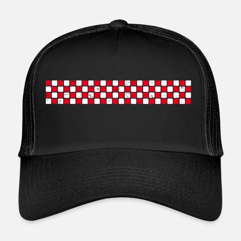 Rayures de style Brabant septentrional Casquette trucker 