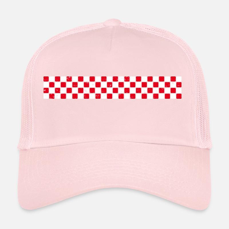 Rayures de style Brabant septentrional Casquette trucker 