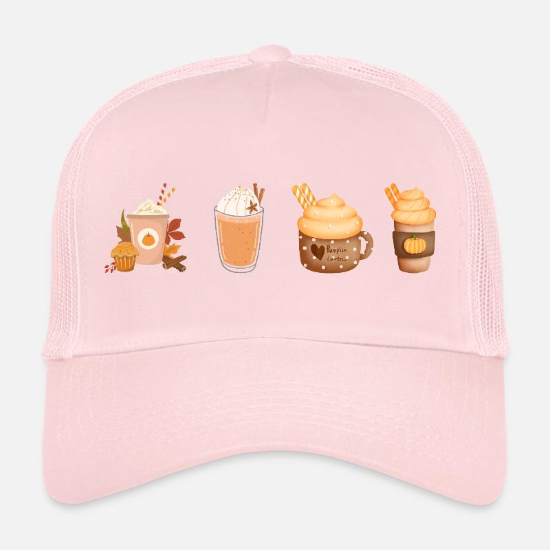 Pumpkin Latte Trucker Cap