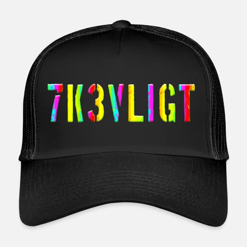 SMS chat langue fortifications anglais trois 3 trois Casquette trucker 