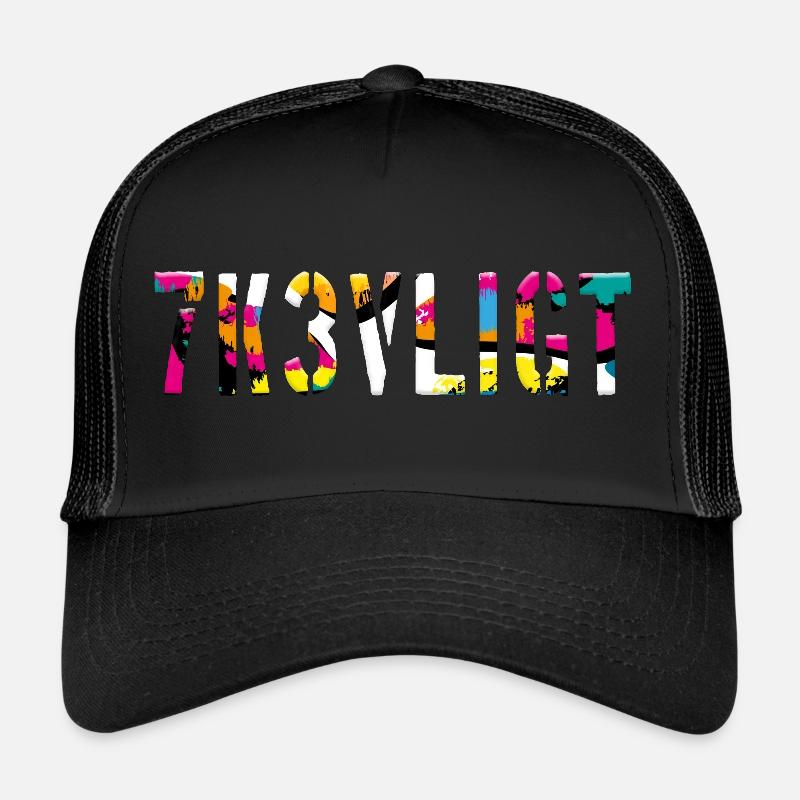 SMS chat langue fortifications anglais trois 3 trois Casquette trucker 