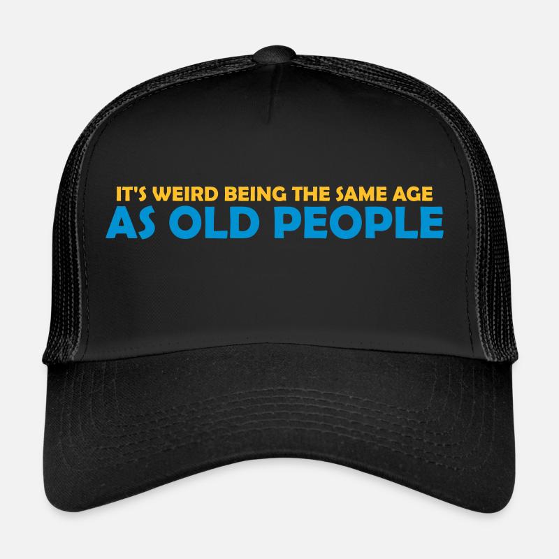 être âgé Casquette trucker 