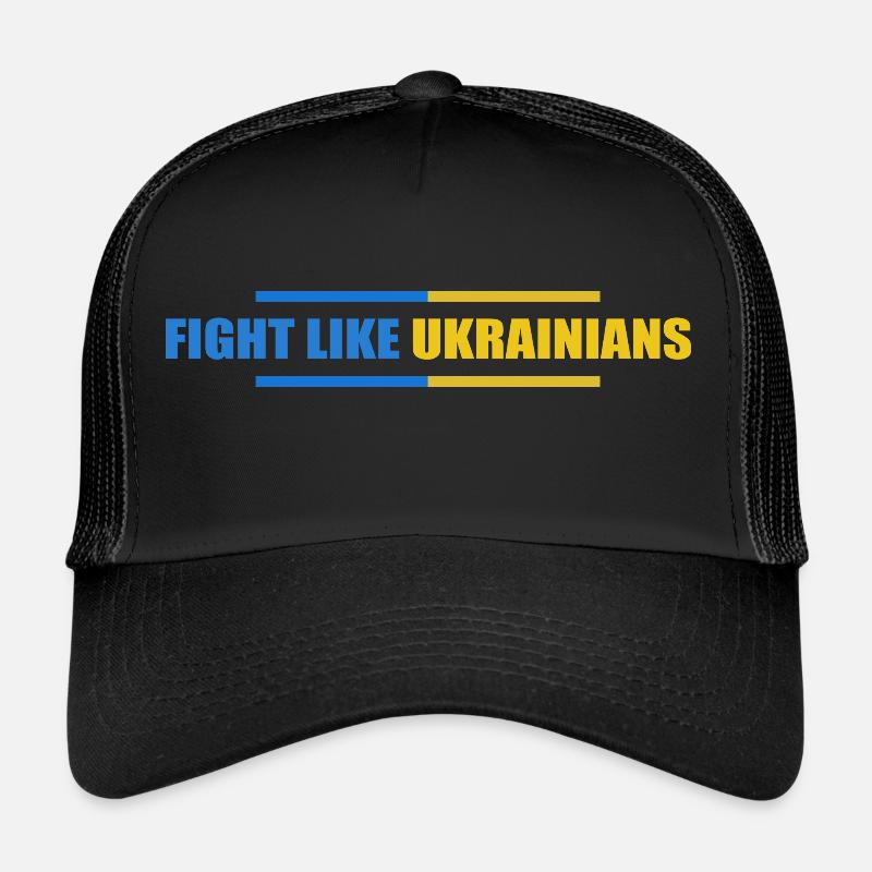 se battre comme l’ukrainien Casquette trucker 