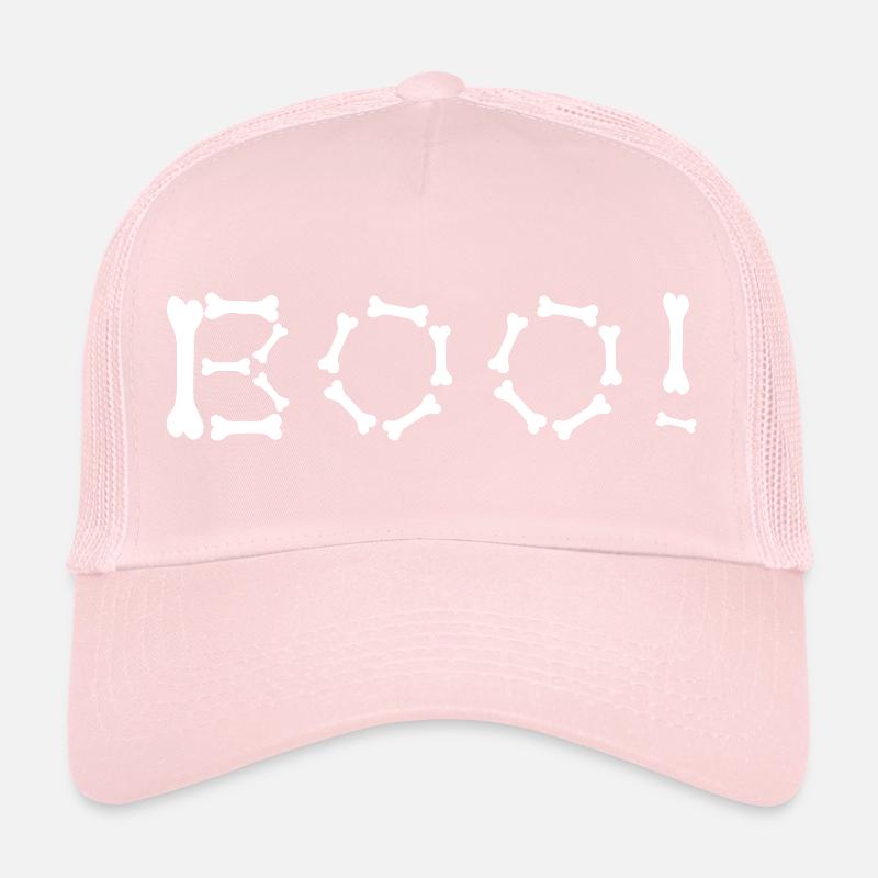 Boo avec des os Casquette trucker 