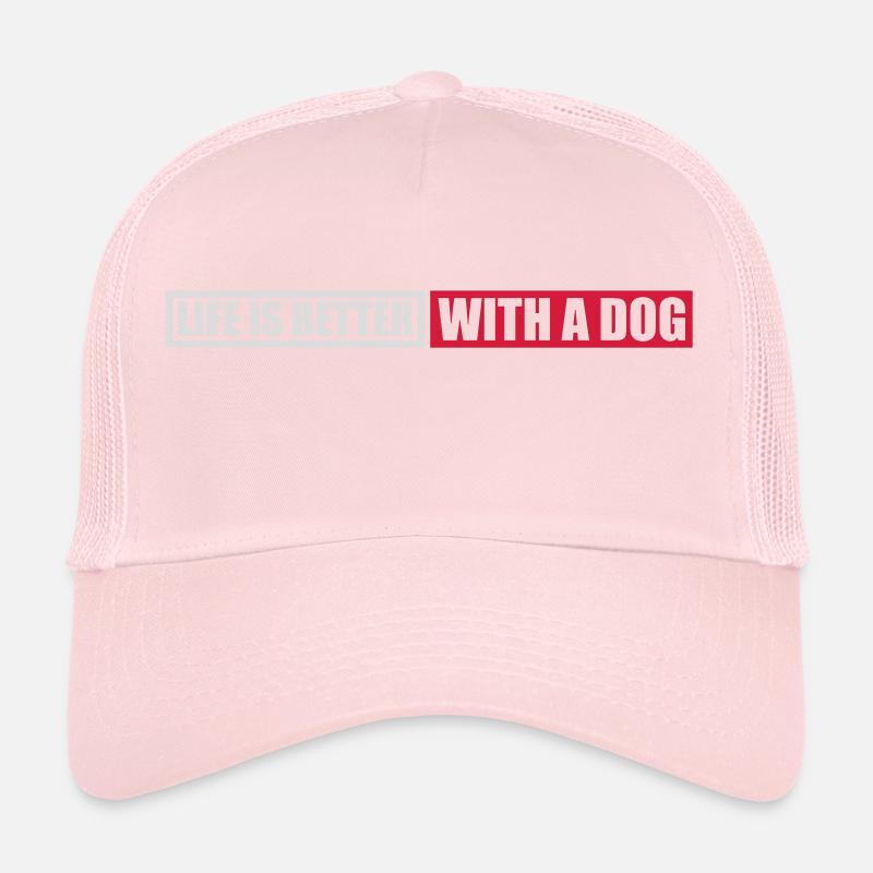 better with a dog Trucker Cap