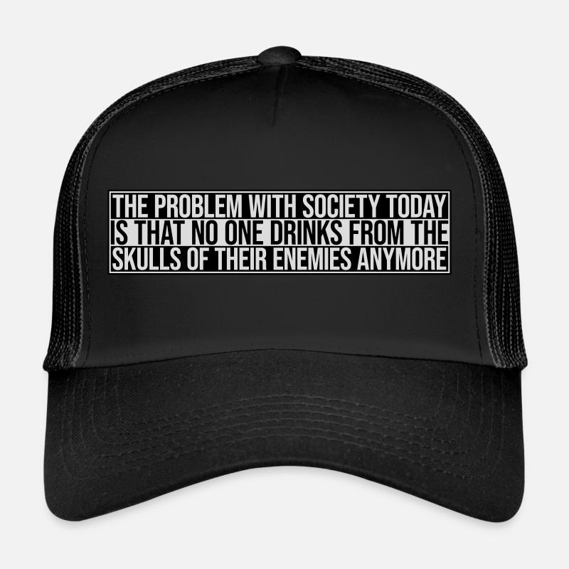 boissons de crânes ennemis Casquette trucker 