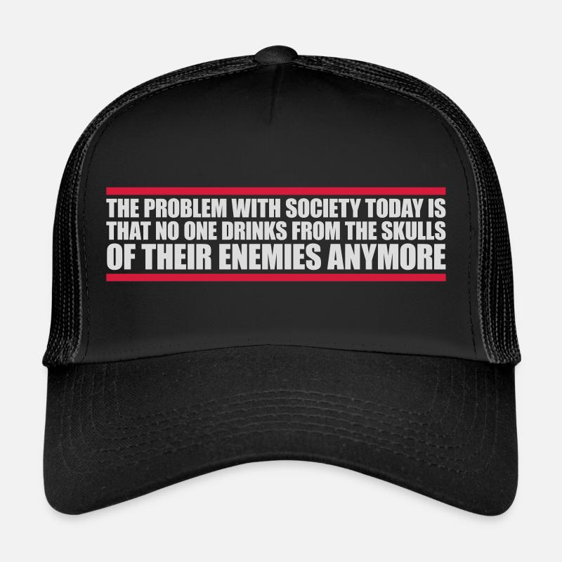 boissons de crânes ennemis Casquette trucker 