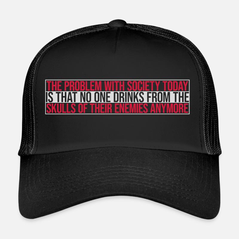 boissons de crânes ennemis Casquette trucker 